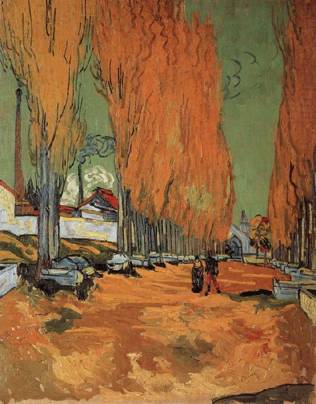 Vincent Van Gogh The Alyscamps,Avenue china oil painting image